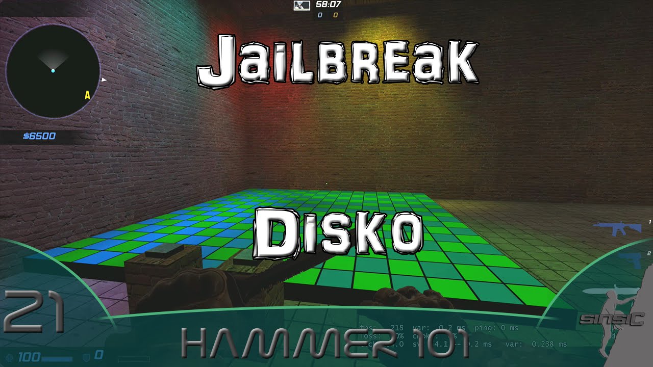 CS:GO Hammer Editor 101 #21 - Jailbreak Haritaları İçin Disko - YouTube