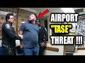 Loudmouth Airport Passenger Plays the Lawyer and Gets Instantly Tased