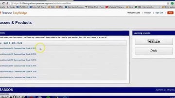 Logging on to EnVision