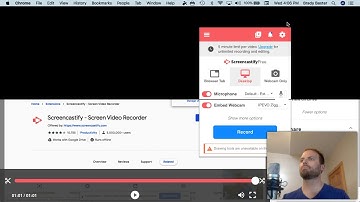 How to Use the Screencastify Extension in Google Chrome to Record a Video and Your Screen