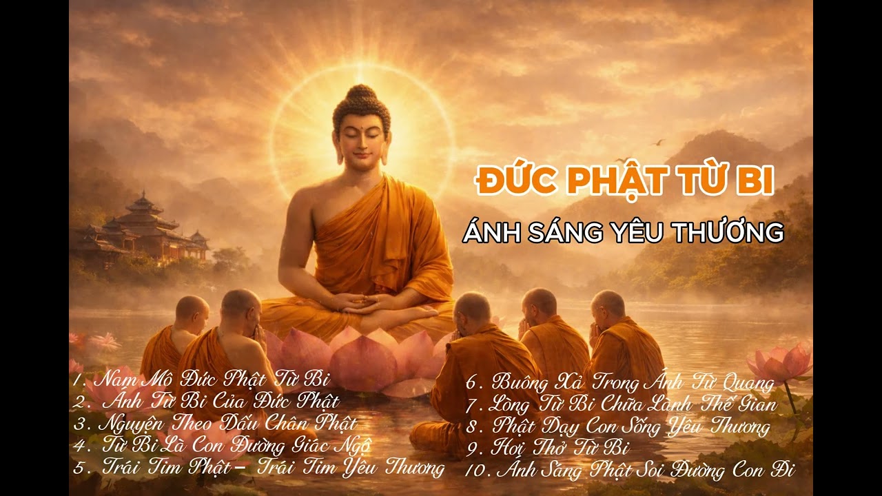 Album ĐỨC PHẬT TỪ BI - ÁNH SÁNG YÊU THƯƠNG I Nhạc Phật Giáo, Chữa Lành, Tỉnh Thức I Thiền Ca Tuệ An