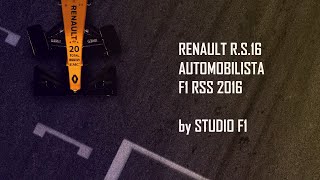 F1 RSS 2016: RENAULT R.S.16 PREVIEW [Automobilista]