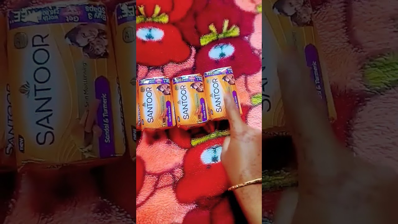 Santoor soap Buy3 Get Colgate toothpaste free 😀 