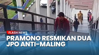 JPO Anti maling dari Bahan Conwood Resmi Berdiri di Pesanggrahan Jakarta Selatan