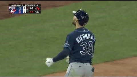 Kevin Kiermaier ground-rule double: 10/10/2021 (ALDS Game 3)