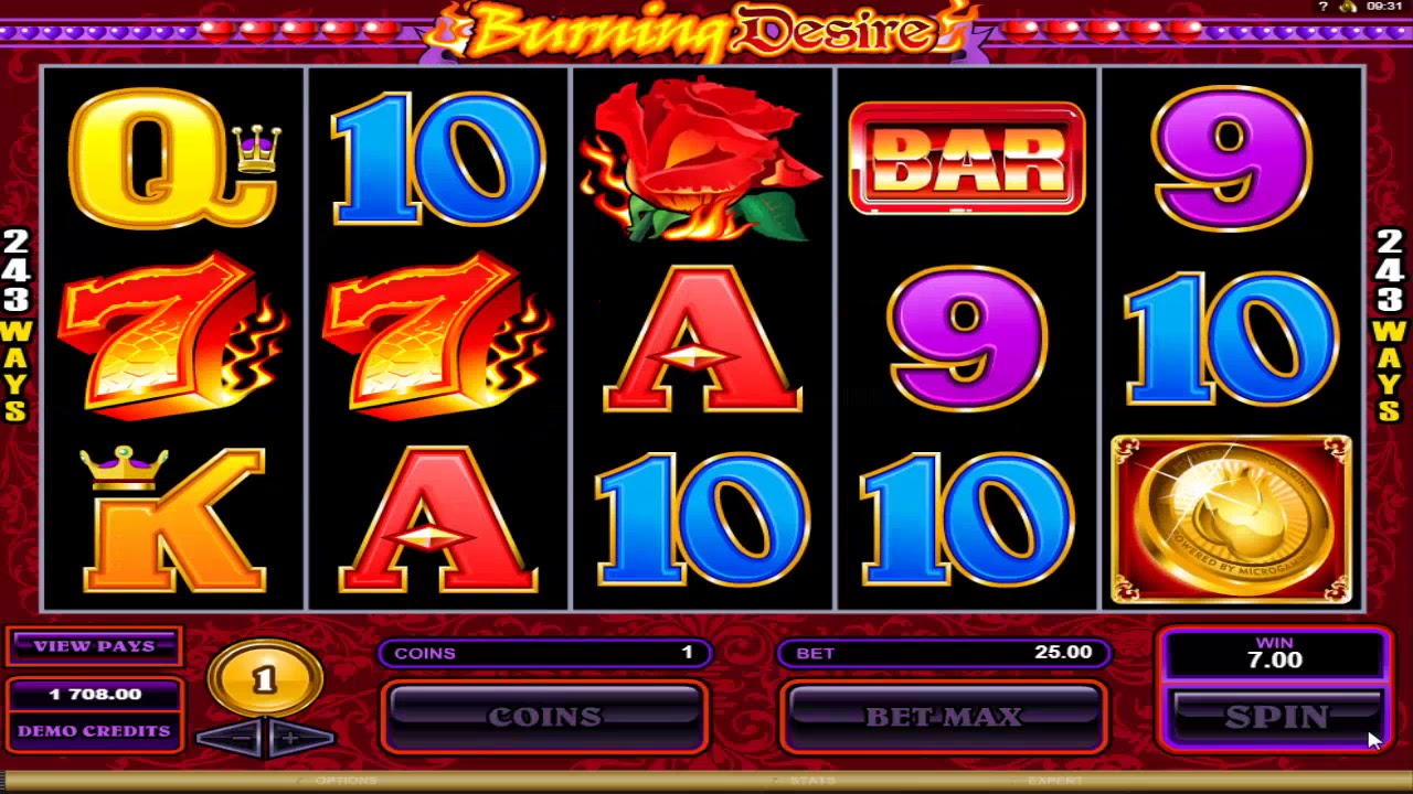 Burning Desire Slot Review 2023 - Get Free Spins!