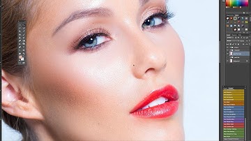 Photoshop Tutorial : Flawless Skin Retouching (Frequency Separation)