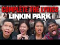 Complete The Lyrics! Linkin Park Edition | SAYS Challenge