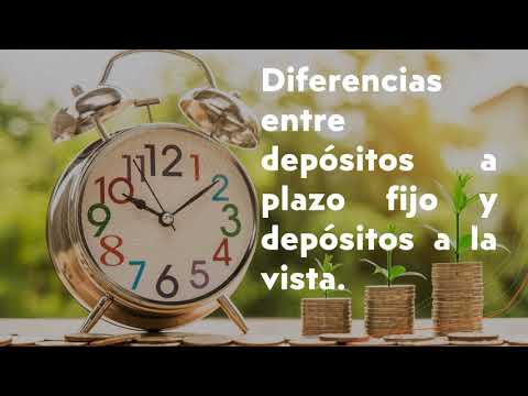 Video: ¿Se consideran dinero los depósitos a la vista?