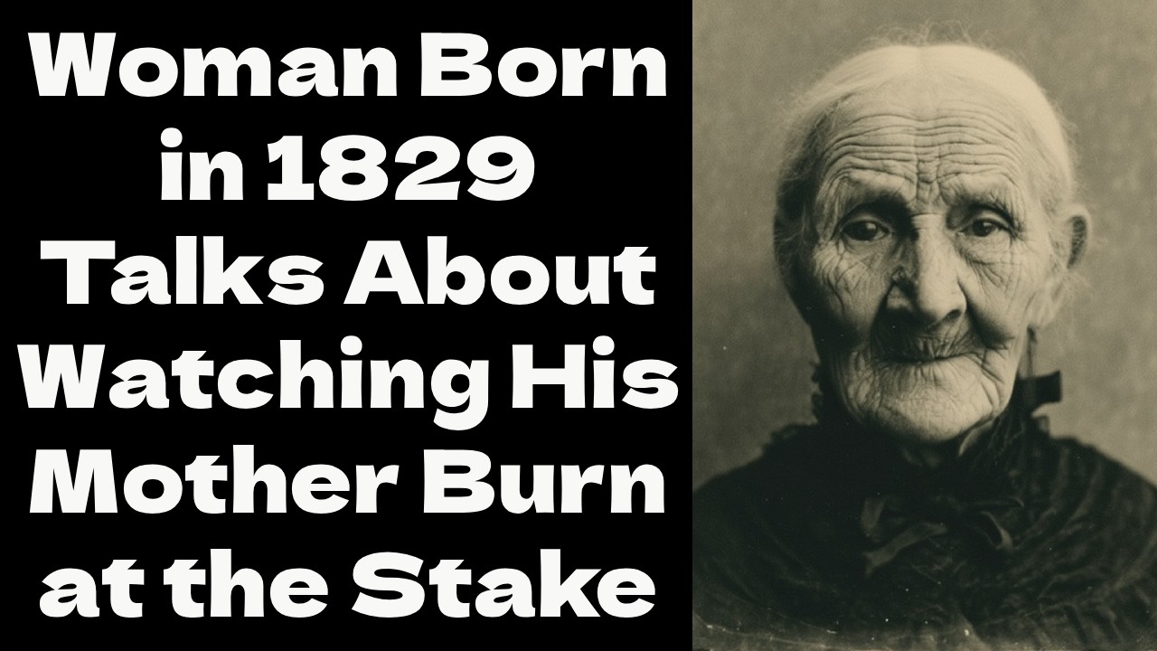 Born in 1829: She Watched Her Mother Burn Alive — And Never Spoke of It for 61 Years