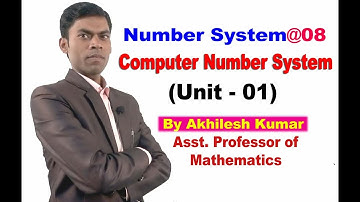 Number System#8, Binary/Decimal/Octal/Hexadecimal Conversion(Unit-1) By:Akhilesh Kumar, Asst Prof.
