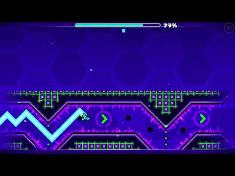 Blast processing wave but it really mini 😅- geometry dash