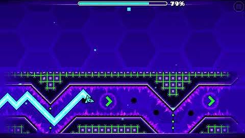 Blast processing wave but it really mini 😅- geometry dash