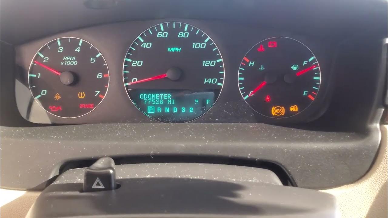 2011 Chevrolet Impala LT Quick Startup - YouTube