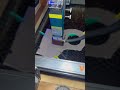 Laser engraving leather patches