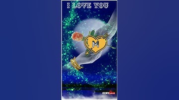 #shorts #M  Letter Name Status♥️ ||Name art Video😍 ||Whatsapp status💘 || 2023 #mh48ankesh