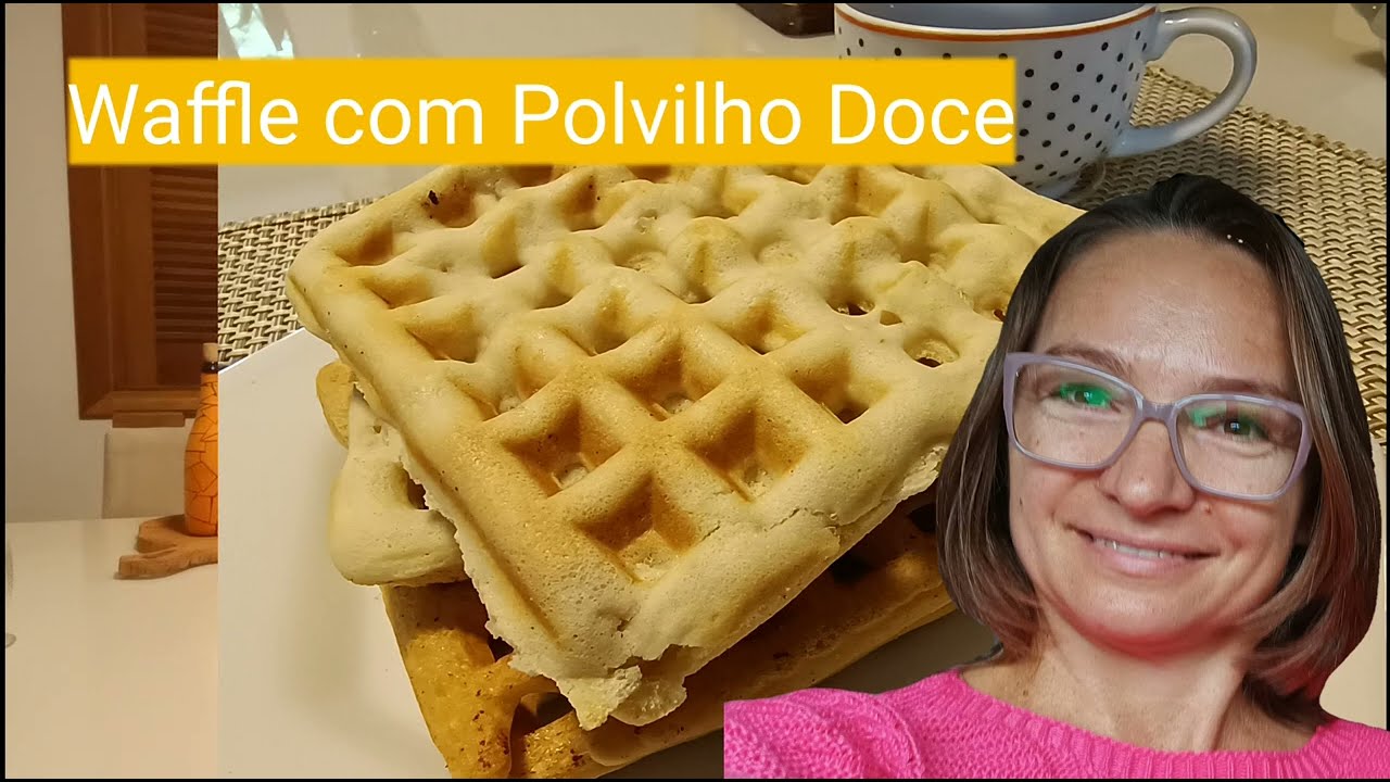 Waffle com Polvilho Doce