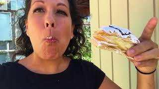 Ono Eats Snow Puffies