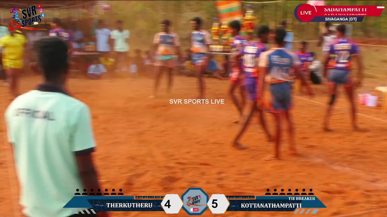 🔴1ST ROUND|THERKUTHERU  {VS} KOTTANATHAMPATTI|SADAYAMPATTI  KABADDI | SVR SPORTS | KB | 2026