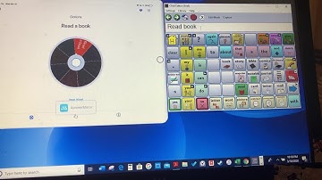 Tele-AAC activity: Reading (TouchChat WordPower 60 basic)