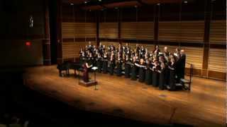 Video thumbnail of "We Shall Walk Through the Valley in Peace by Moses Hogan, performed by Calvin College Alumni Choir"