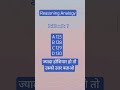 Reasoning SSC, mts, agniveer reasoning Analogy set, reasoning Analogy practice set reasoning mock