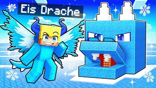 My ULTRA SECRET ICE Dragon Minecraft Base! screenshot 2
