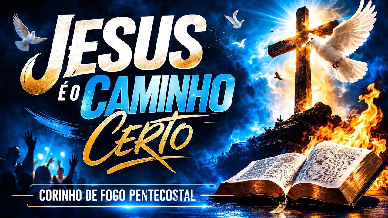 Jesus é o Caminho Certo/Corinho de fogo Pentecostal/Pastor Marcio Boldrini/Ministério de Avivamento 