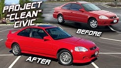 My $1500 Honda Civic Transformation | Before & After 