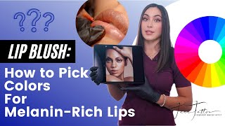 Lip Tattooing: How to Pick Colors For Melanin-Rich Lips
