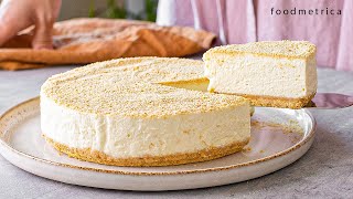 Super Easy NoBake Cheesecake (No Egg,  No Gelatine, No Condensed milk)