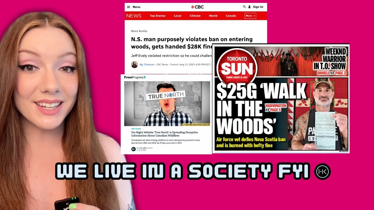 How a woods ban to fight wildfires turned some Canadians into toddlers