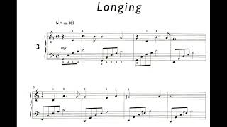 Longing - Day Dreams Pieces for Piano by Daniel Hellbach No. 3 Am