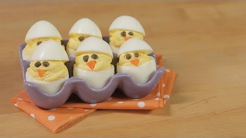 So-Cute Deviled Egg Chicks