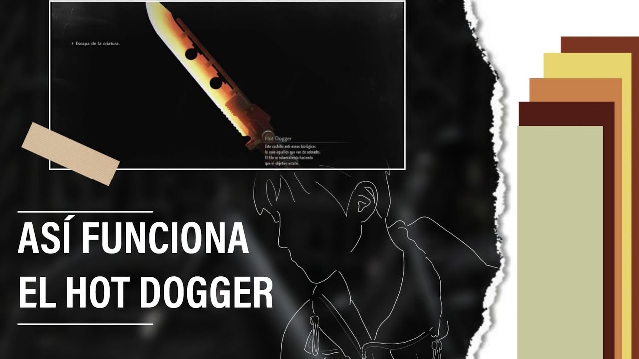 ASÍ FUNCIONA EL HOT DOGGER - RESIDENT EVIL 3 REMAKE