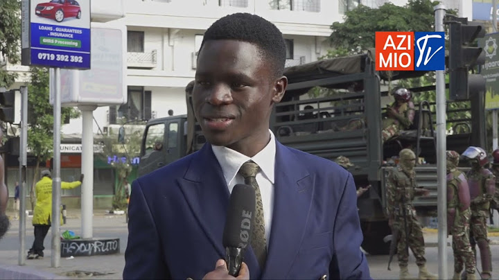 UNBOWED KSL Leader JOSHUA OKAYO Joins Anti-Govt protest even after police ABDUCTION and TORTURE