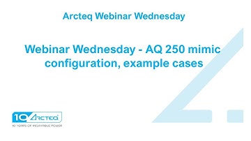 AQ-250 mimic configuration, example cases
