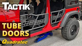 Tactik Tube Doors for 07-18 Jeep Wrangler JK