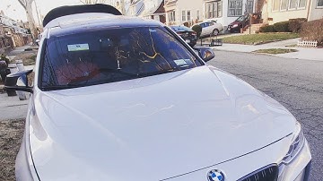 Smoked LED  Turn Signal Lights - BMW f30  & carbon fiber mirror cap INSTALLATION 🙌🔥