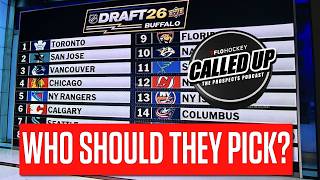 NHL Draft Lottery Reaction: Who Should The Top Teams Take? | Called Up: The Prospects Podcast