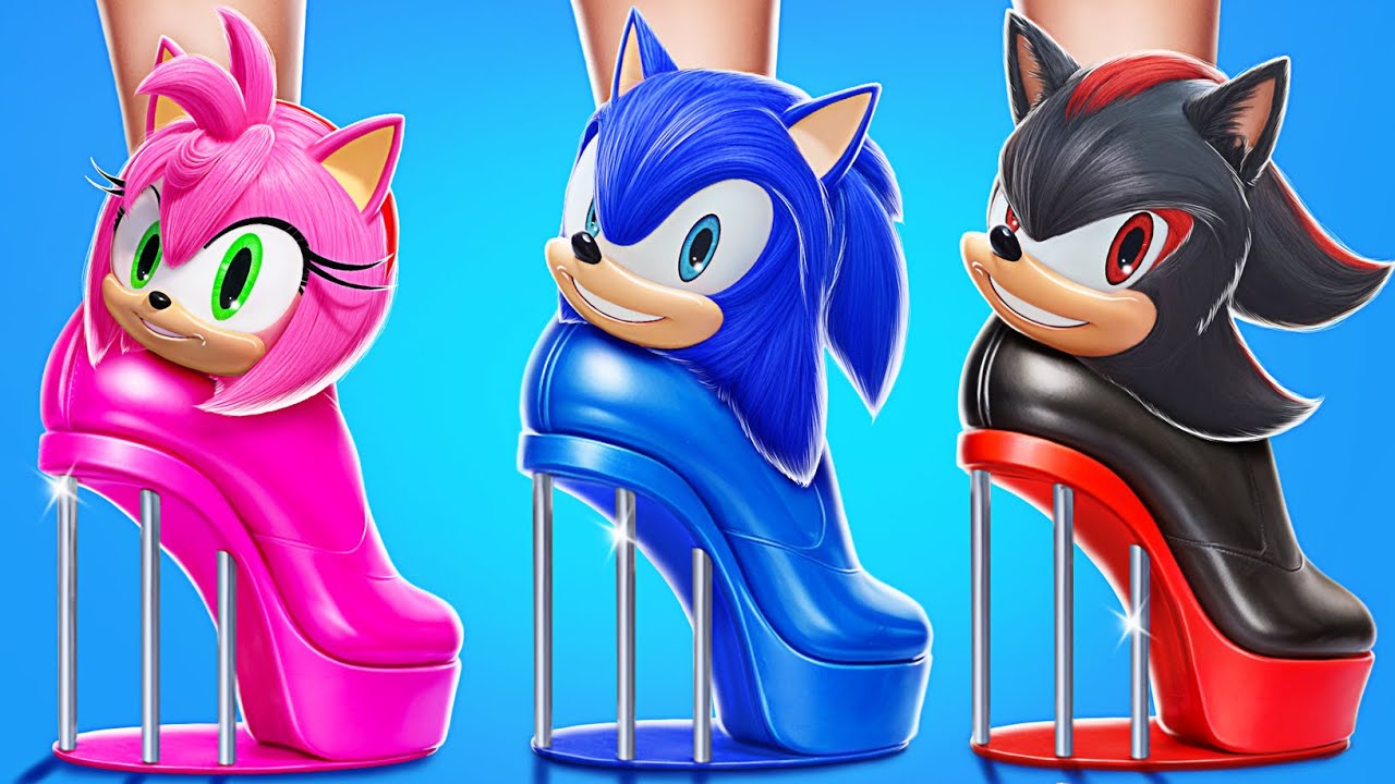 ওয়ান কালারড জেল চ্যালেঞ্জ ! সোনিক দ্য হেজহগ আর অ্যামি রোজ জেলে সিক্রেট রুম বানিয়েছে !