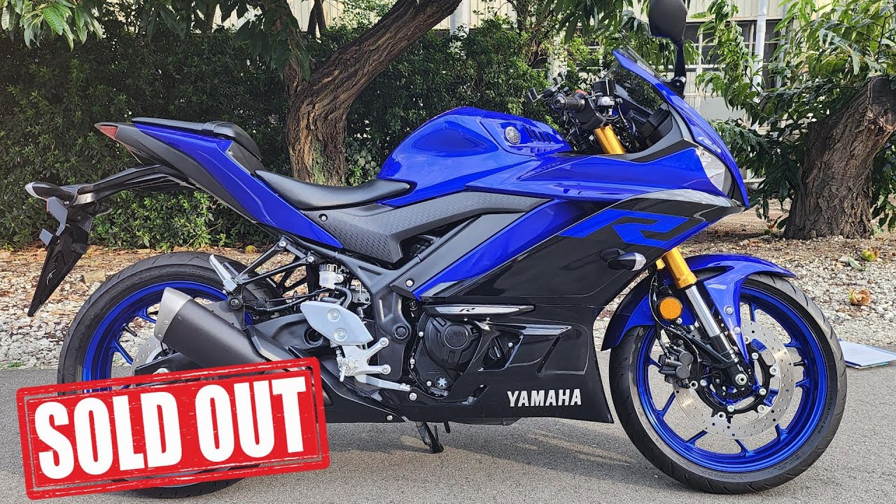 YAMAHA YZF-R3 銀/青 車検残R8/8月 エンジン始動動画 半額配送キャンペーン 期間限定価格 現状渡し諸経費￥0- 横浜 P-Yard YAMAHA YZF-R3 銀/青 車検残R8/8月 エンジン始動動画 半額配送