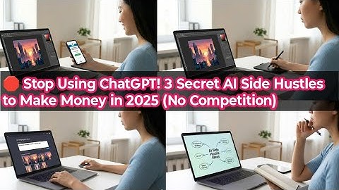 🛑 Stop Using ChatGPT! 3 Secret AI Side Hustles to Make Money in 2025 (No Competition)