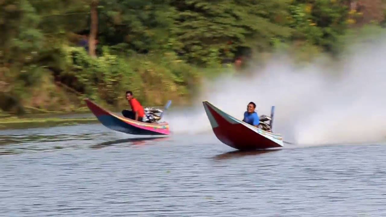 Drag race boat Thailand.. Crazy and awesome thai peoples .. YouTube