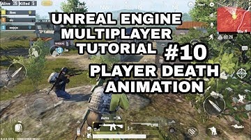 Team death match UNREAL ENGINE tutorial DEATH ANIMATION #10 #unrealengine #multiplayer