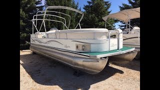 2003 Odyssey Pontoon 50 hp Johnson 2 stroke