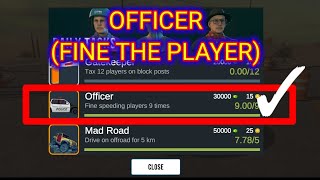 HOW TO COMPLETE FINE SPEEDING PLAYERS MISSION  IN CAR PARKING MULTIPLAYER | GAMING ZONE screenshot 3