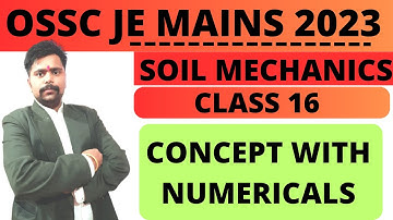 20. OSSC JE MAINS 2022 QUESTION SERIES | OSSC JE 2022 MAINS EXAM QUESTION WITH CONCEPT | SOIL MCQ