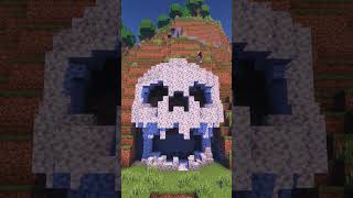 Scull Nether Portal #minecraft #netherportal  #minecraftbuilding