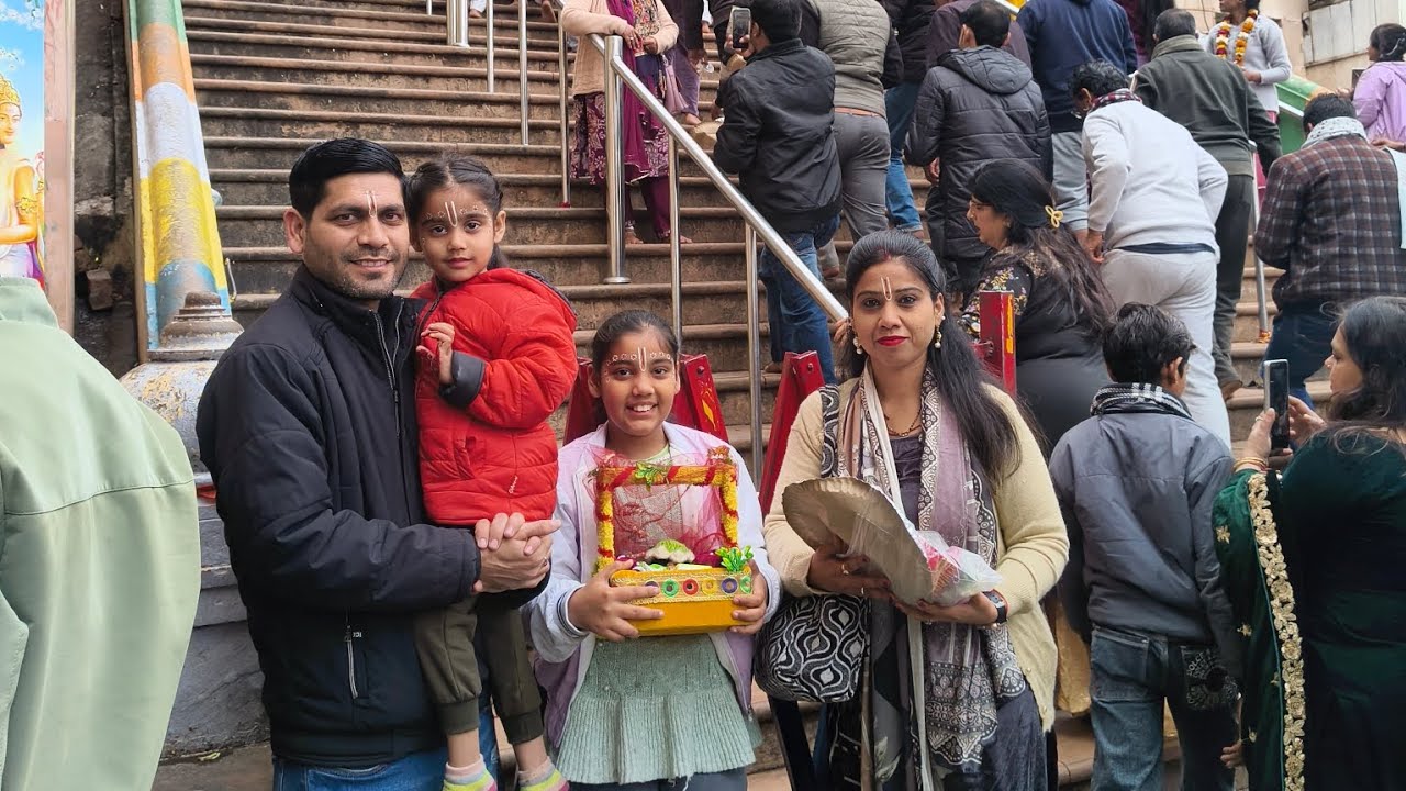 पहुंच गए अपनी श्री जी के पास 😁 बरसाना ||hemlatasaroyavlogs ||familyvlogs||radheyradhey